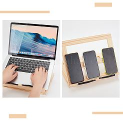 Support d'affichage de livre en bois pliable&nbsp;ODIS-WH0027-056