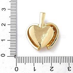 Латунные микропаве кубические цирконии открывающиеся подвески&nbsp;KK-Z143-04G-02