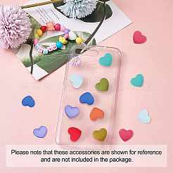 Cabochon in resina opaca 75 pz 15 colori&nbsp;RESI-HY0001-01