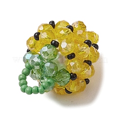 Стеклянные подвески из бисера&nbsp;PALLOY-GD00003-01