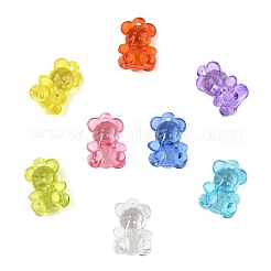 50шт прозрачные акриловые подвески&nbsp;TACR-FP0001-08