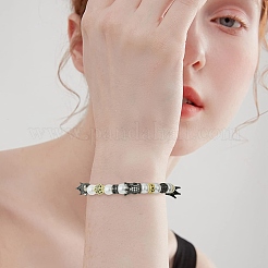 12шт 3 стиля латунные бусины с микропаве и кубическим цирконием&nbsp;ZIRC-YW0001-31G