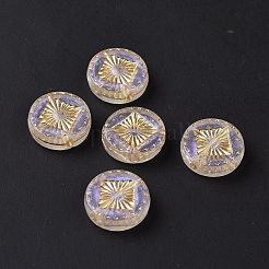 Прозрачные акриловые бусины&nbsp;X-OACR-E015-21