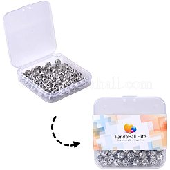 Сплавочные овальные бусины тибетского стиля &nbsp;TIBE-PH0004-93