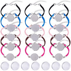 20 braccialetto in finta pelle scamosciata di 5 colori&nbsp;MAK-BM0001-01