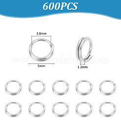 600 anello diviso in acciaio inossidabile 304&nbsp;STAS-UN0062-77