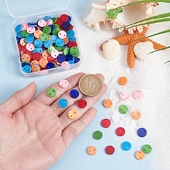 180 шт. 6-цветная аэрозольная краска для соединения/соединений из натуральной пресноводной ракушки&nbsp;SHEL-GA0001-28