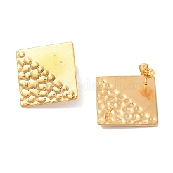 Фурнитура для сережек-гвоздиков из нержавеющей стали 304&nbsp;LS-EJEW-R151-01G-04