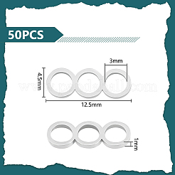 50 шт. подвески-соединители из нержавеющей стали 304&nbsp;STAS-UN0056-67