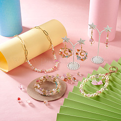 120шт 8 цвета прозрачные стеклянные бусины&nbsp;GLAA-CW0001-05