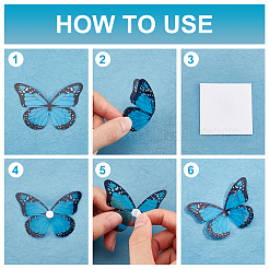 3 ensemble de 3 styles d'autocollants muraux en PVC&nbsp;DIY-GA0002-14