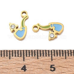Pendentifs en acier inoxydable 304 émaillés&nbsp;SA-CBA7876-24G