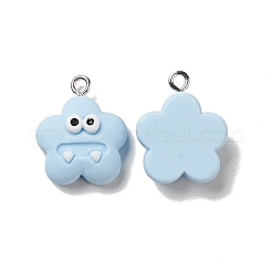 Pendentifs en résine opaque&nbsp;RESI-E024-07P-02