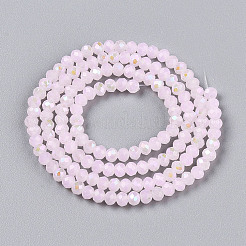 Стеклянные бусины с гальваническим покрытием &nbsp;EGLA-A044-J2mm-L02