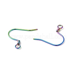 Ganci per orecchini in acciaio inossidabile 304 placcatura ionica (IP)&nbsp;STAS-F227-28-MC