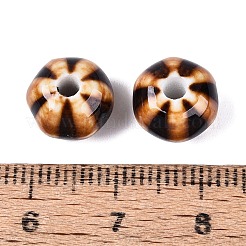 Perles de porcelaine vintage faites à la main&nbsp;PORC-Q006-07E