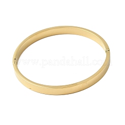 201 schlichte Armreifen aus Edelstahl&nbsp;BJEW-Z151-01G-01
