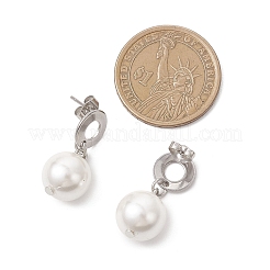 Перламутровые серьги&nbsp;EJEW-JE06867