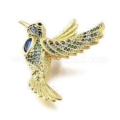 Латунные микро проложить кубического циркония подвески&nbsp;KK-S523-10G