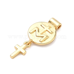Religion Messing Anhänger&nbsp;KK-H539-18G-06
