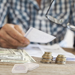 Пластиковая коробка для монет&nbsp;LS-ODIS-WH0030-12