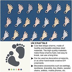 60 шт. 3-х цветные подвески из нержавеющей стали 304&nbsp;STAS-UN0029-45