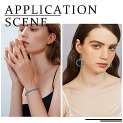 10 нити непрозрачных стеклянных бусин нити&nbsp;GLAA-TA0003-41