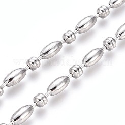 Chaînes à billes en acier inoxydable 304 anti-ternissement&nbsp;CHS-L024-022C