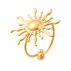 Регулируемые манжеты из нержавеющей стали 304 для женщин&nbsp;RJEW-M103-04A-G