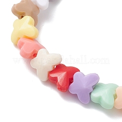 Браслеты из акриловых бусин для девочки&nbsp;BJEW-JB12494