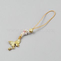 Cinturini per cellulari con perline di strass in lega di zinco&nbsp;HJEW-WH0673-32G