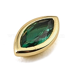 Cabochon in zirconia cubica in ottone&nbsp;CU-CBA30E8-02G-03