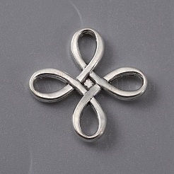 Breloques de connecteur en alliage de style tibétain&nbsp;LS-FIND-WH0099-99AS