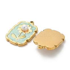 Подвески из нержавеющей стали 304 с эмалью&nbsp;STAS-K306-38G