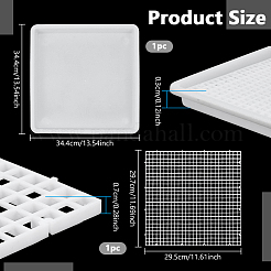 1 шт. акриловая изоляционная плита для дна аквариума&nbsp;AJEW-NB0008-46