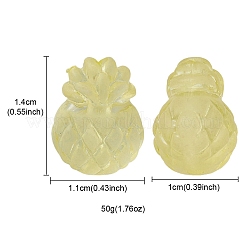 Прозрачные матовые акриловые бусины&nbsp;MACR-YW0002-13