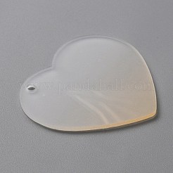 Farbverlauf transparente Acrylscheibe große Anhänger&nbsp;FIND-WH0032-54D