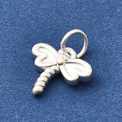 Изящные серебряные подвески в виде стрекоз с соединительными кольцами&nbsp;LS-STER-I022-01S