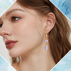 50шт. граненые стеклянные подвески&nbsp;GLAA-SC0002-79