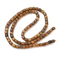 Chapelets de perles en jaspe avec images naturelles&nbsp;GG-CBAC70A-A04