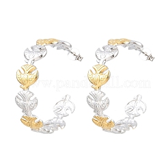 Boucles d'oreilles à tige en acier inoxydable 304 pour femmes&nbsp;SA-CBA45D5-29GP