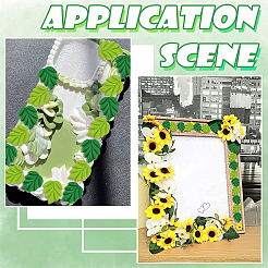 Кабошоны из непрозрачной смолы&nbsp;RESI-SC0006-38