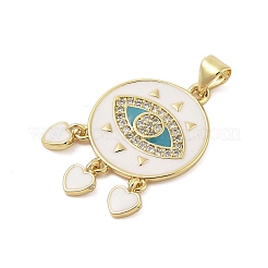 Стойки обшивки латунь микро проложить Циркон подвеску&nbsp;KK-Z074-06G