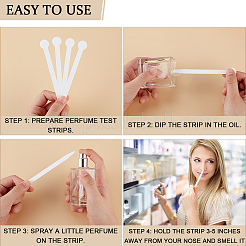 200 шт. тест-полоски для парфюмерной бумаги&nbsp;AJEW-CP0007-82B