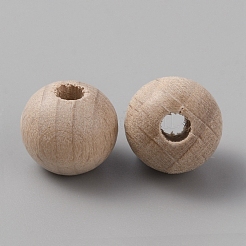 Perle di legno di faggio&nbsp;WOOD-WH0042-05A