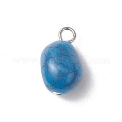 Хрустящие непрозрачные акриловые бусины&nbsp;PALLOY-JF03800-02