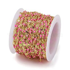 Латунные цепи с покрытием стойки&nbsp;AJEW-Q153-02G-06