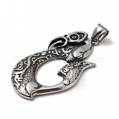 Большие подвески из нержавеющей стали 304&nbsp;STAS-L262-21AS