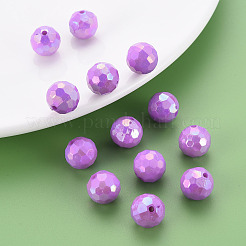 Непрозрачные акриловые бусины&nbsp;LS-TACR-S154-10F-03