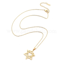 Colliers pendentifs en acier inoxydable 304&nbsp;NJEW-P306-08G